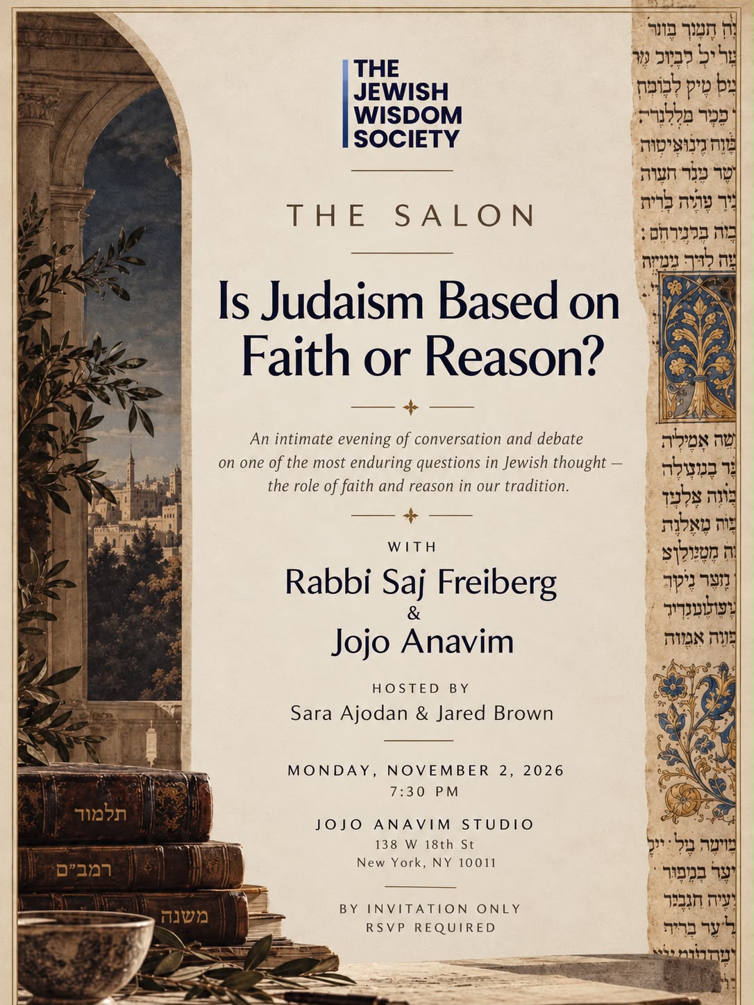 Is Judaism Based on Faith or Reason?