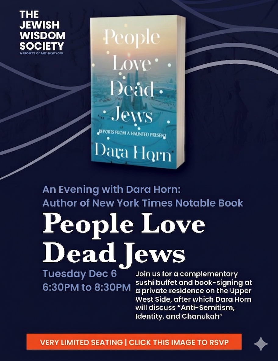 An Evening with Dara Horn