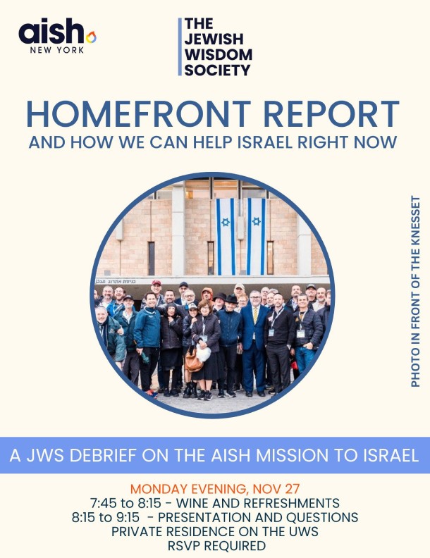 Homefront Report: How We Can Help Israel Right Now